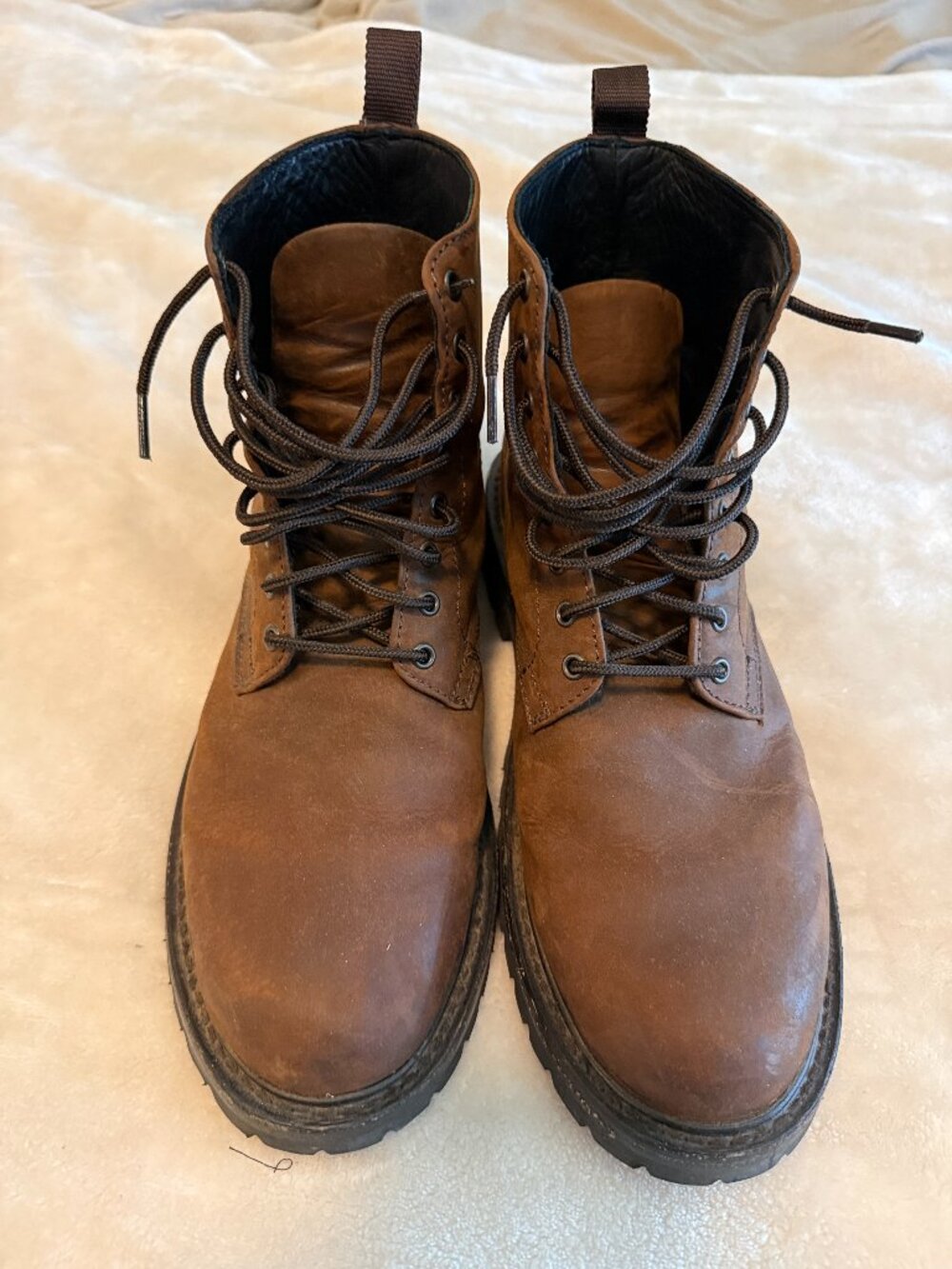 Thursday Boots Size 11.5 Men's Lace Up Boots With Lug Sole Daily Wear Boot